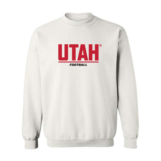 Utah - NCAA Football : Preston Pitts - Classic Shersey Crewneck Sweatshirt-0