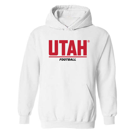Utah - NCAA Football : Earl Parker - Classic Shersey Hooded Sweatshirt-0