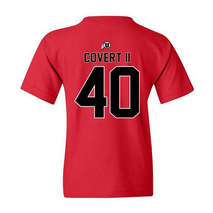 Utah - NCAA Baseball : Chance Covert II - Classic Shersey Youth T-Shirt-1