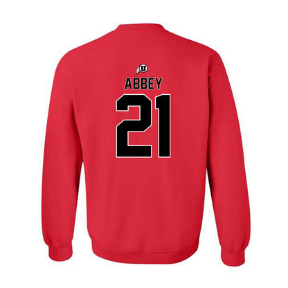Utah - NCAA Men's Basketball : Obomate Abbey - Classic Shersey Crewneck Sweatshirt-1