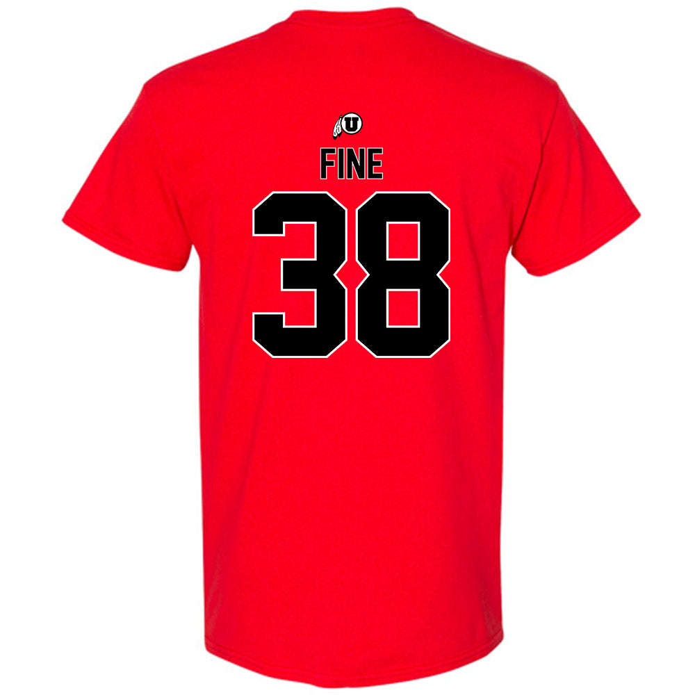 Utah - NCAA Baseball : Dillon Fine - Classic Shersey T-Shirt-1