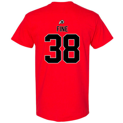 Utah - NCAA Baseball : Dillon Fine - Classic Shersey T-Shirt-1