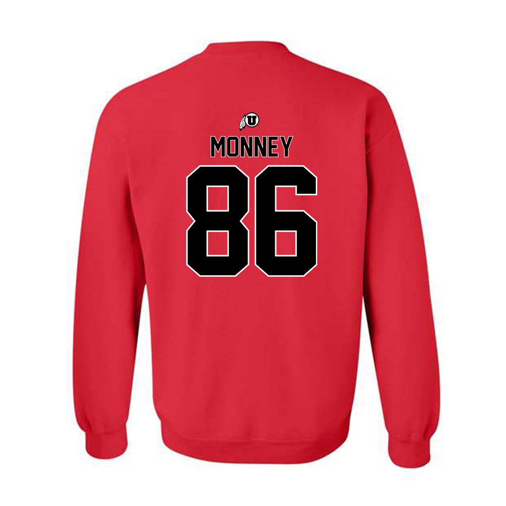 Utah - NCAA Football : Will Monney - Classic Shersey Crewneck Sweatshirt-1