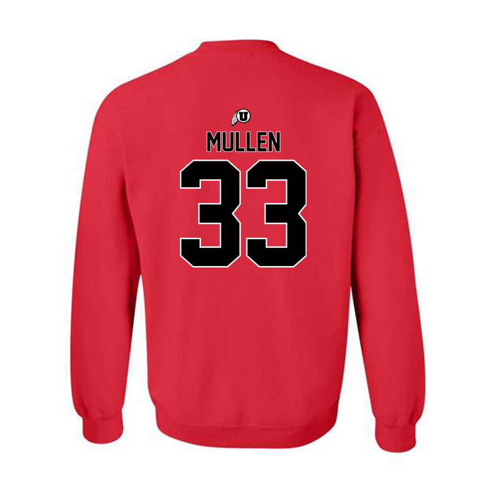 Utah - NCAA Men's Lacrosse : Joel Mullen - Classic Shersey Crewneck Sweatshirt-1