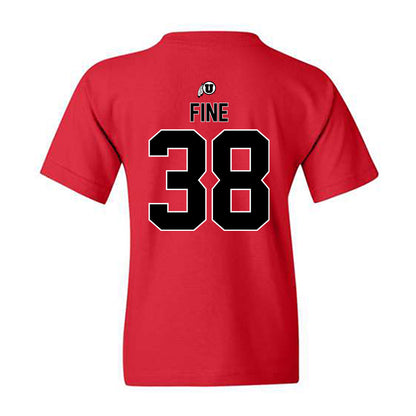 Utah - NCAA Baseball : Dillon Fine - Classic Shersey Youth T-Shirt-1