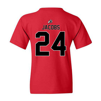 Utah - NCAA Baseball : Luke Jacobs - Classic Shersey Youth T-Shirt-1