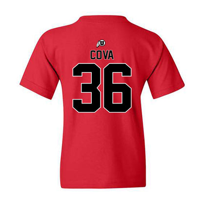 Utah - NCAA Baseball : Sammy Cova - Classic Shersey Youth T-Shirt-1