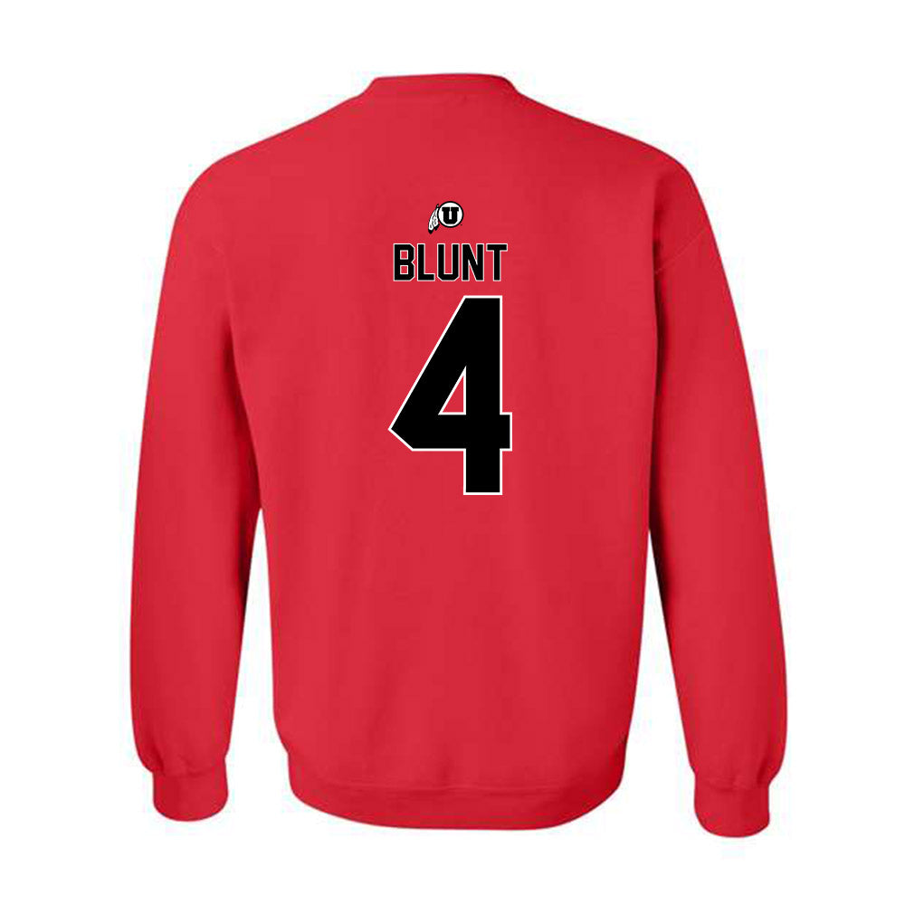 Utah - NCAA Softball : Kate Blunt - Classic Shersey Crewneck Sweatshirt-1