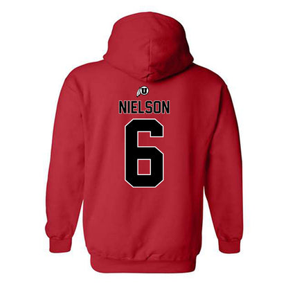 Utah - NCAA Baseball : Cameron Nielson - Classic Shersey Hooded Sweatshirt-1