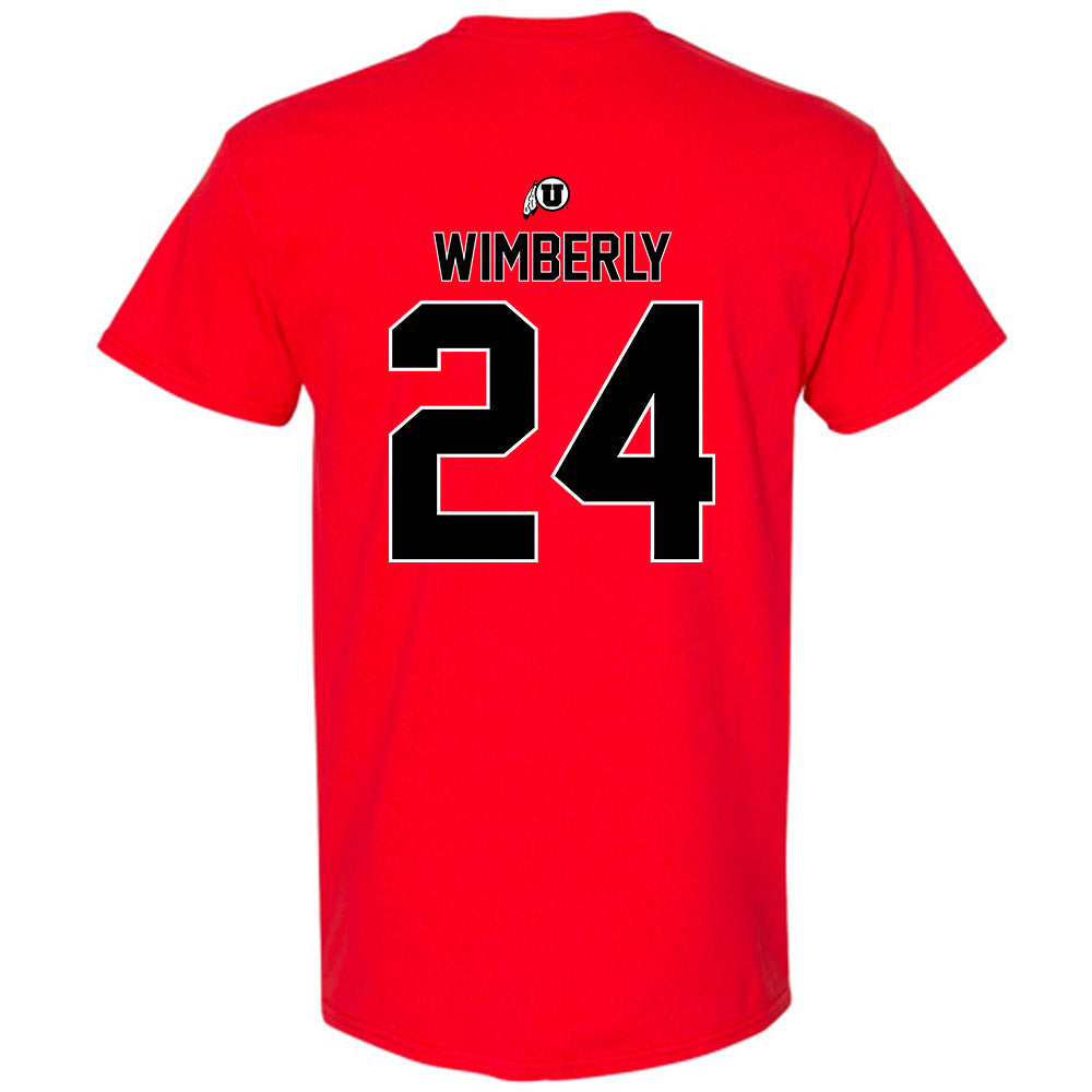 Utah - NCAA Football : Marcus Wimberly - Classic Shersey T-Shirt-1