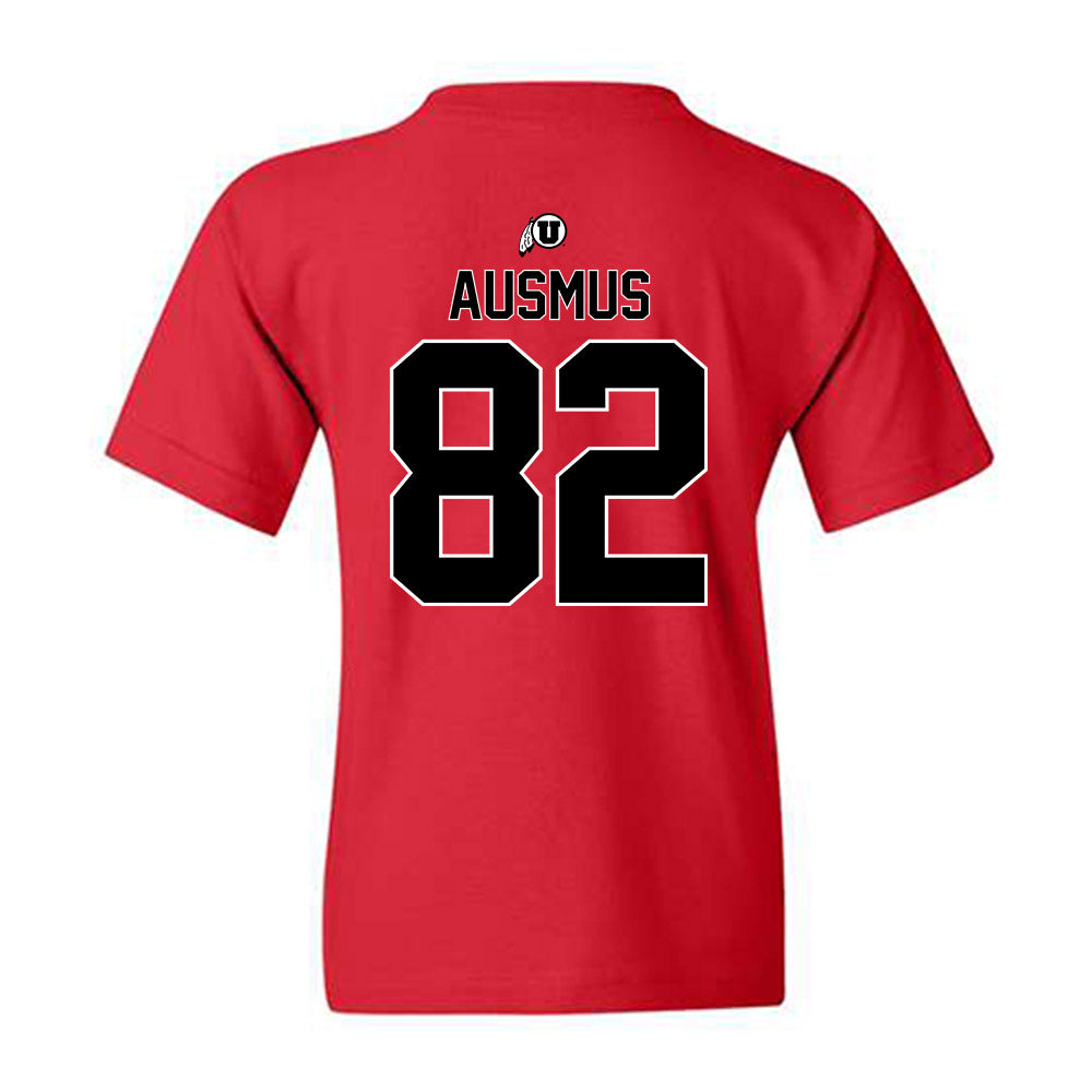 Utah - NCAA Football : Max Ausmus - Classic Shersey Youth T-Shirt-1