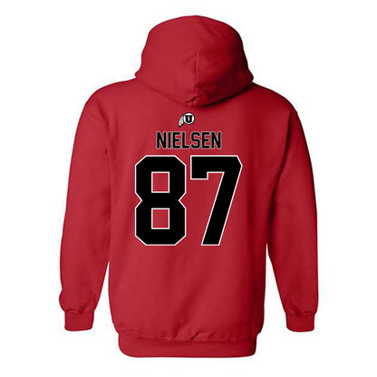 Utah - NCAA Football : Mitch Nielsen - Classic Shersey Hooded Sweatshirt-1
