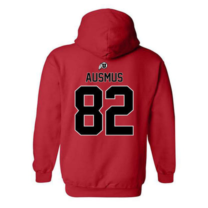 Utah - NCAA Football : Max Ausmus - Classic Shersey Hooded Sweatshirt-1