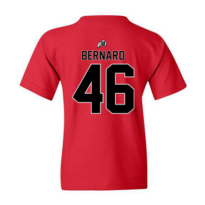Utah - NCAA Football : Mauka Bernard - Classic Shersey Youth T-Shirt-1