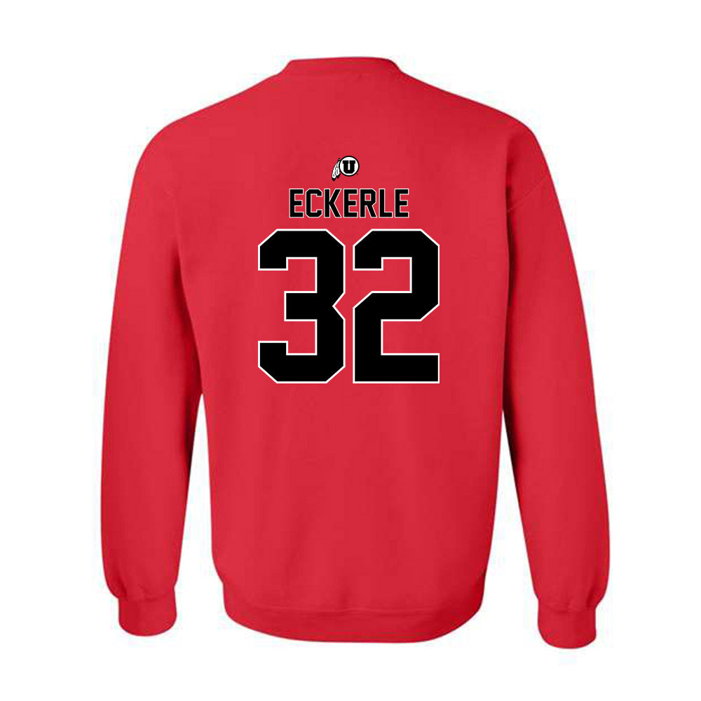 Utah - NCAA Baseball : Blake Eckerle - Classic Shersey Crewneck Sweatshirt-1