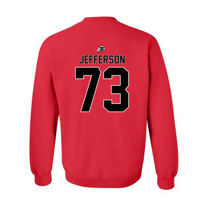 Utah - NCAA Football : Cedric Jefferson - Classic Shersey Crewneck Sweatshirt-1