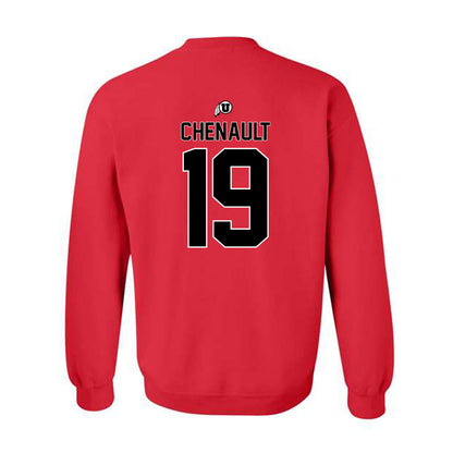 Utah - NCAA Football : James Chenault - Classic Shersey Crewneck Sweatshirt-1