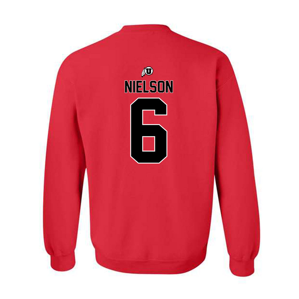 Utah - NCAA Baseball : Cameron Nielson - Classic Shersey Crewneck Sweatshirt-1