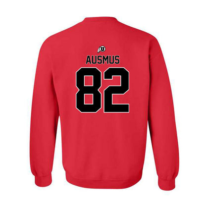 Utah - NCAA Football : Max Ausmus - Classic Shersey Crewneck Sweatshirt-1