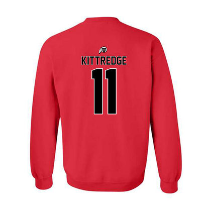 Utah - NCAA Baseball : Ryan Kittredge - Classic Shersey Crewneck Sweatshirt-1