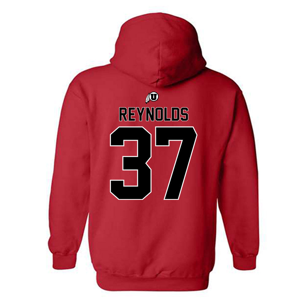 Utah - NCAA Football : Trey Reynolds - Classic Shersey Hooded Sweatshirt-1