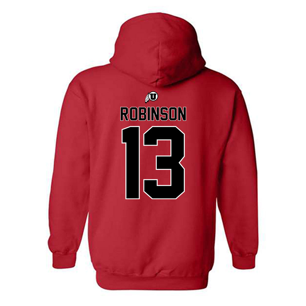 Utah - NCAA Women's Volleyball : Madelyn Robinson - Hooded Sweatshirt
