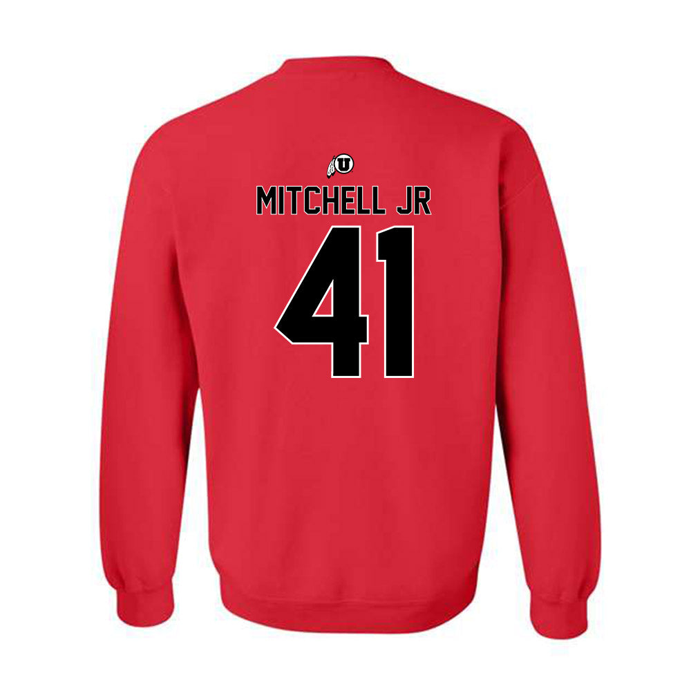Utah - NCAA Football : LaGary Mitchell Jr - Classic Shersey Crewneck Sweatshirt-1