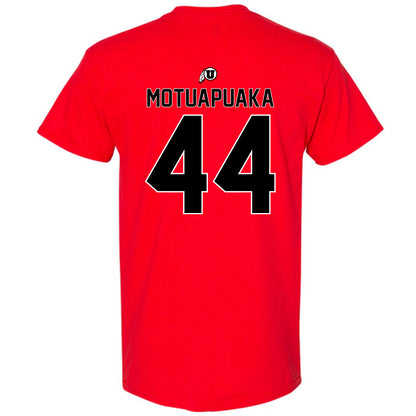Utah - NCAA Football : Sione Motuapuaka - Classic Shersey T-Shirt-1