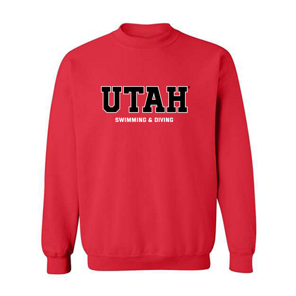 Utah - NCAA Men's Swimming & Diving : Daniel Yi - Classic Shersey Crewneck Sweatshirt-0
