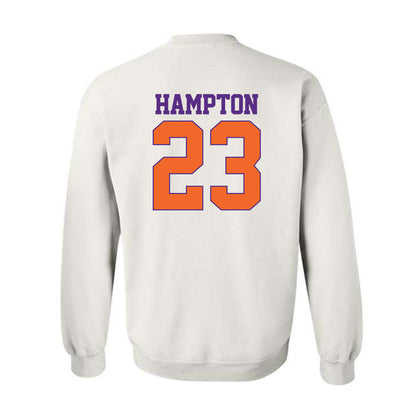 Clemson - NCAA Football : Ashton Hampton - Classic Shersey Crewneck Sweatshirt-1