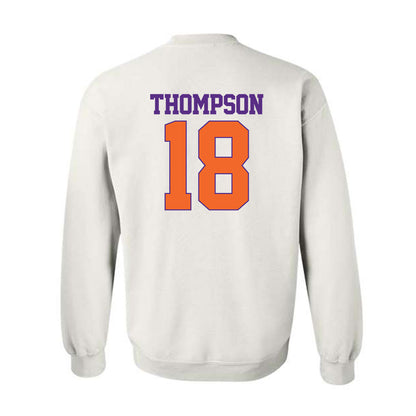 Clemson - NCAA Women's Soccer : Reagan Thompson - Classic Shersey Crewneck Sweatshirt-1
