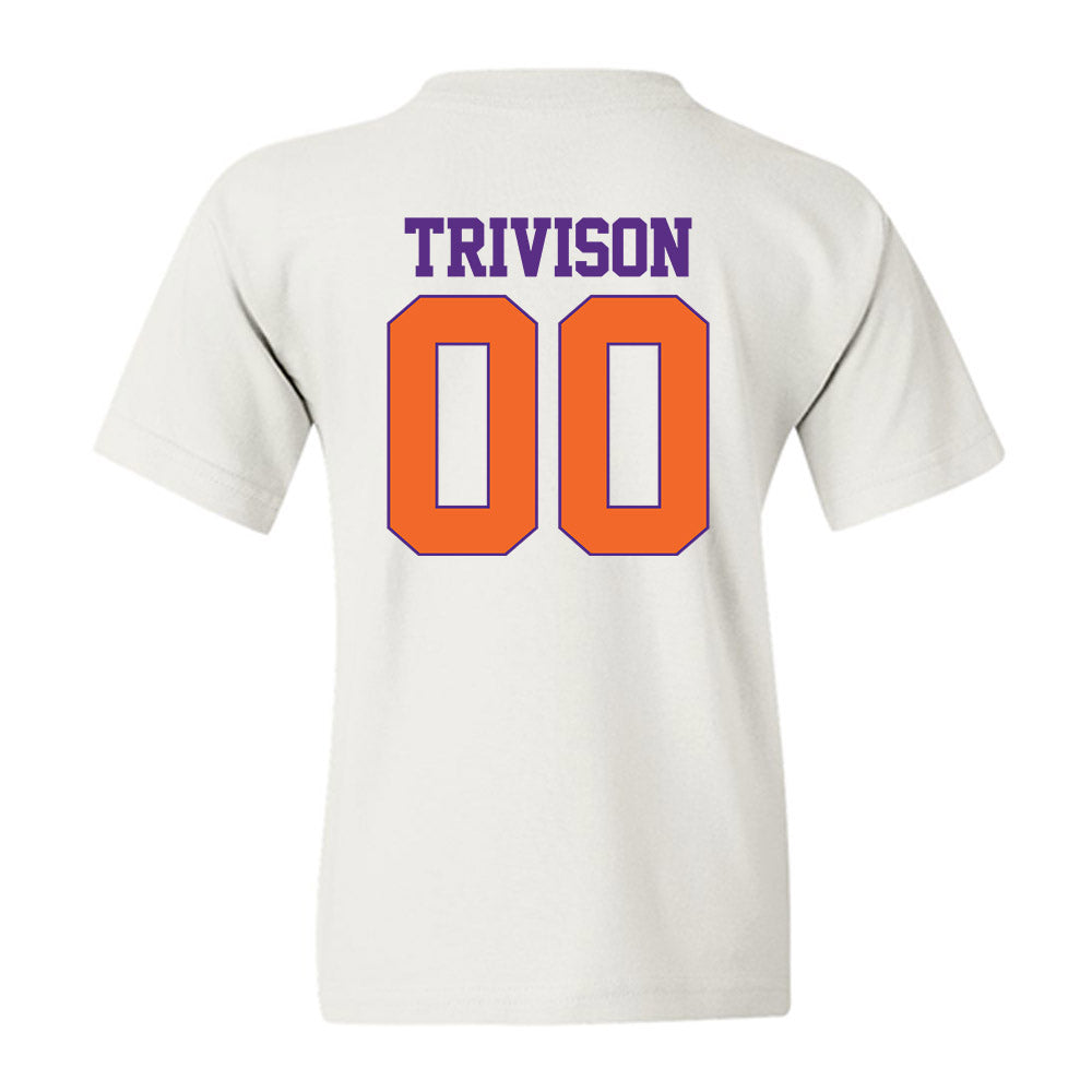 Clemson - NCAA Baseball : Ethan Trivison - Classic Shersey Youth T-Shirt-1
