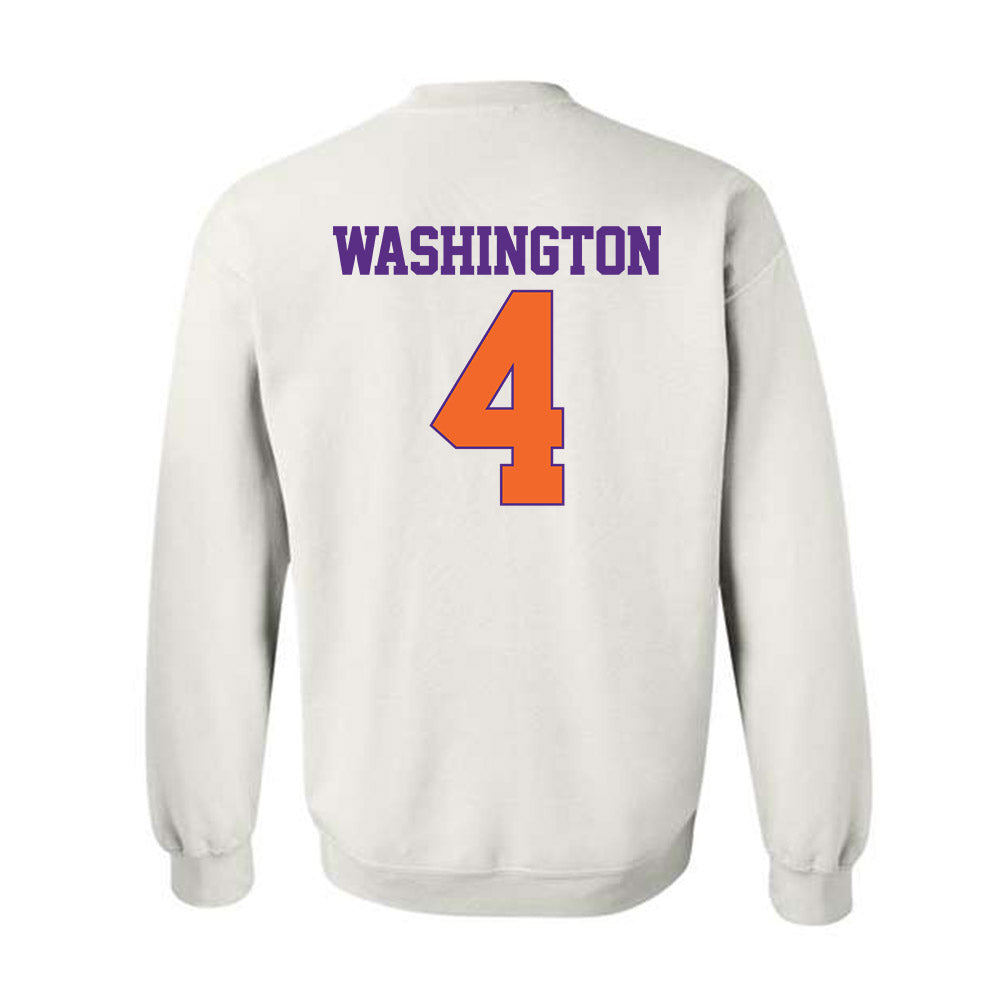 Clemson - NCAA Women's Volleyball : Brianna Washington - Classic Shersey Crewneck Sweatshirt-1