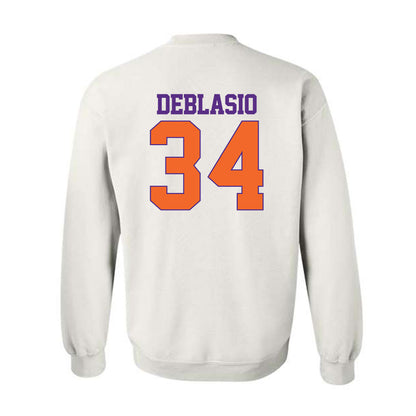 Clemson - NCAA Women's Lacrosse : Jordan DeBlasio - Classic Shersey Crewneck Sweatshirt-1