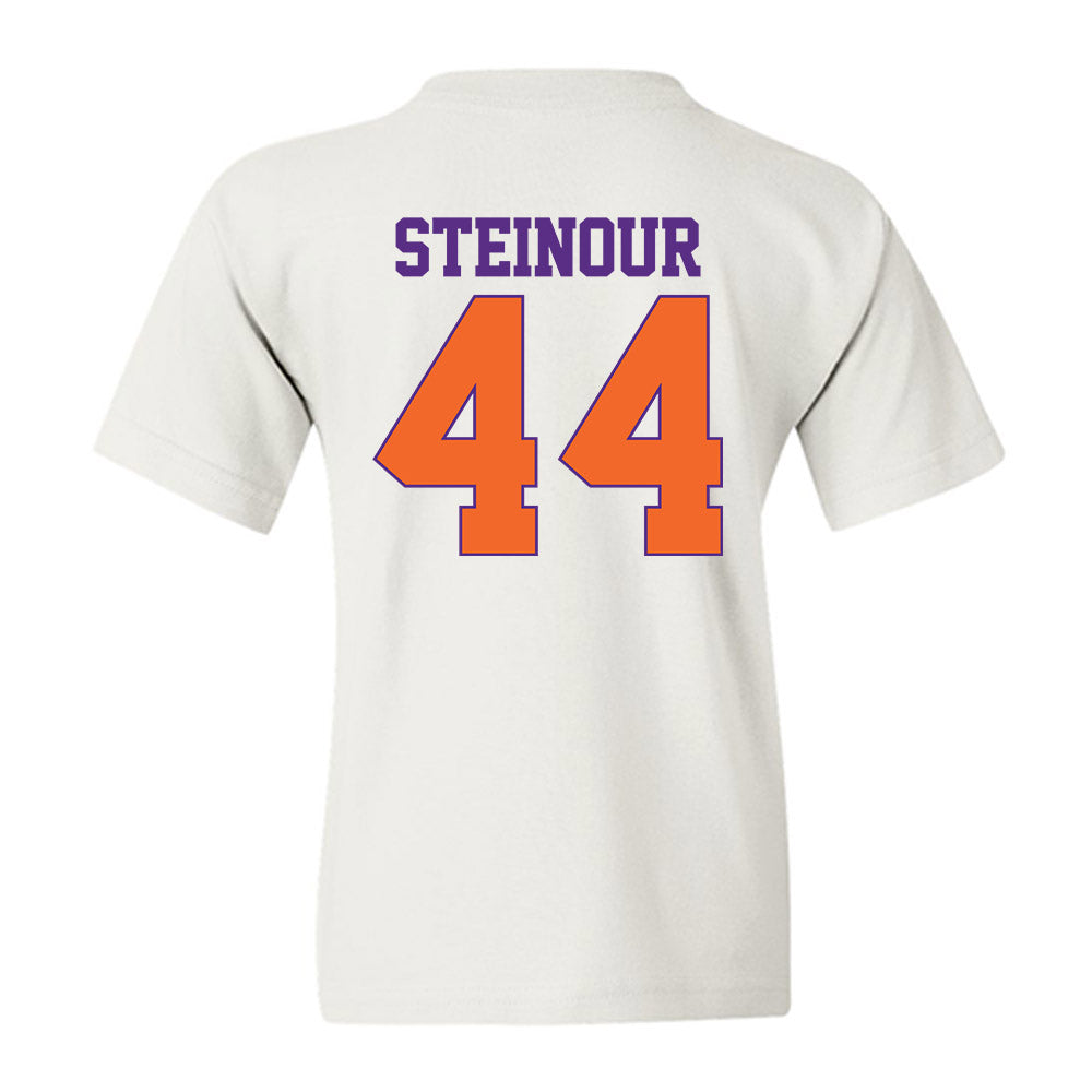 Clemson - NCAA Men's Basketball : Trent Steinour - Classic Shersey Youth T-Shirt-1