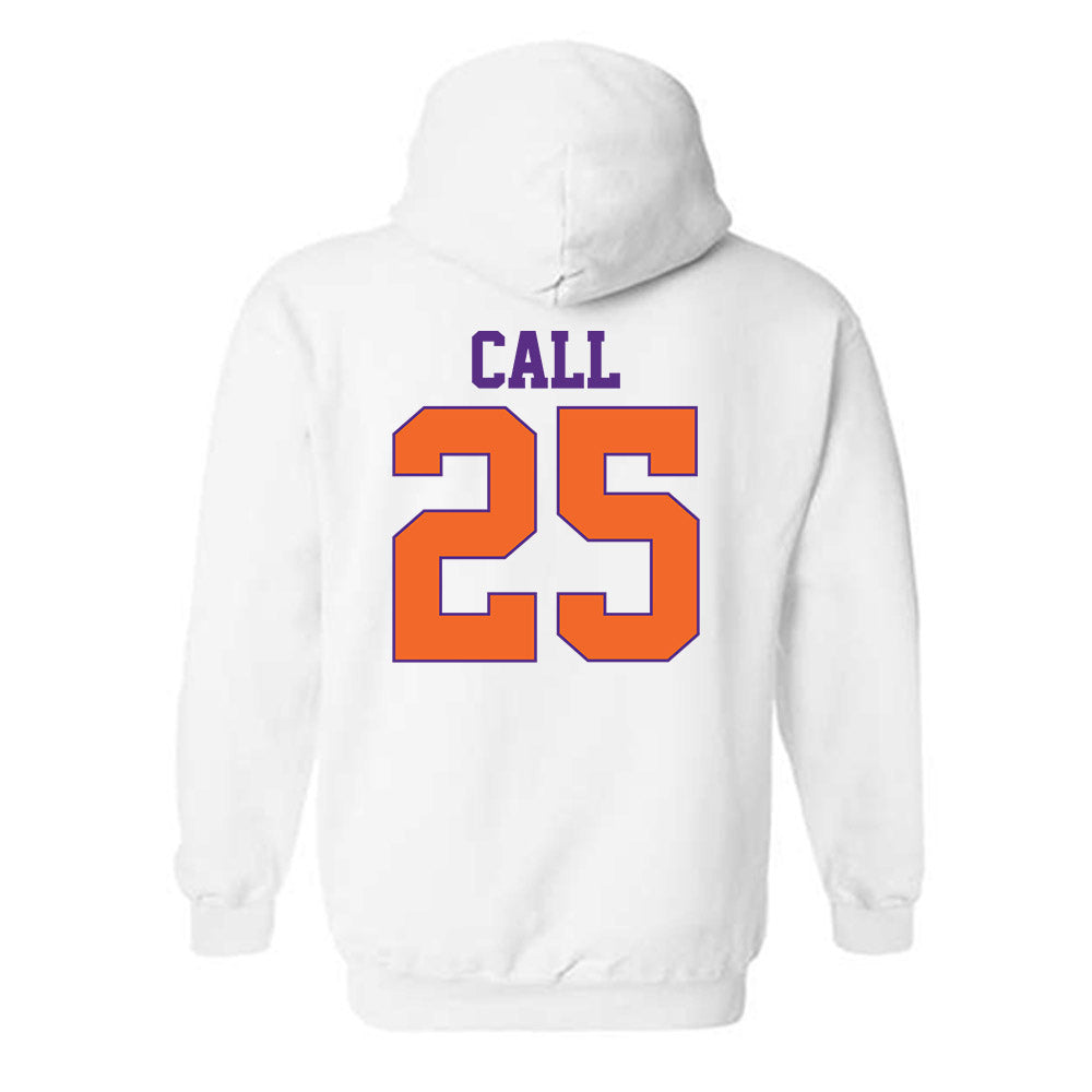 Clemson - NCAA Softball : Abbi Call - Classic Shersey Hooded Sweatshirt-1