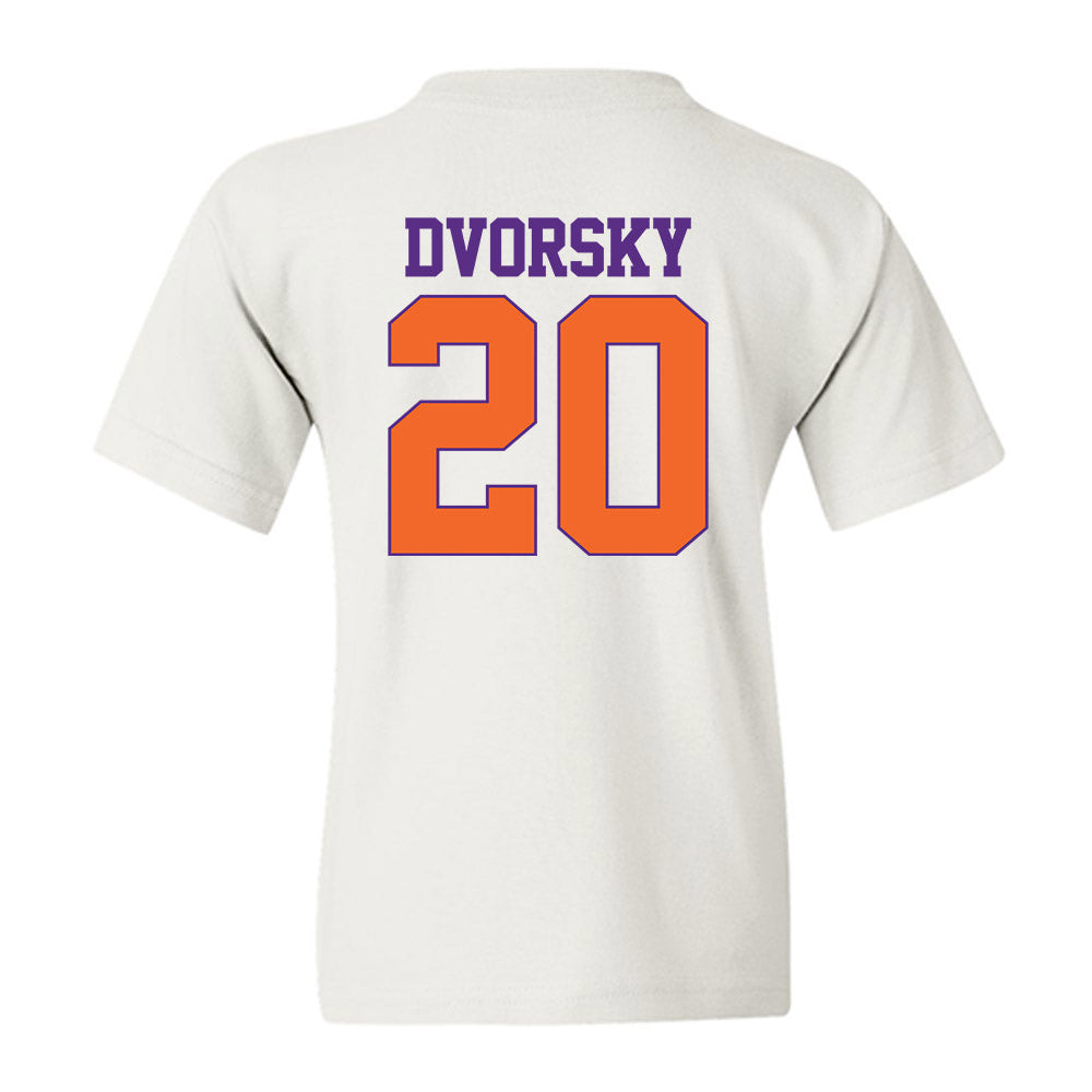 Clemson - NCAA Baseball : Nathan Dvorsky - Classic Shersey Youth T-Shirt-1