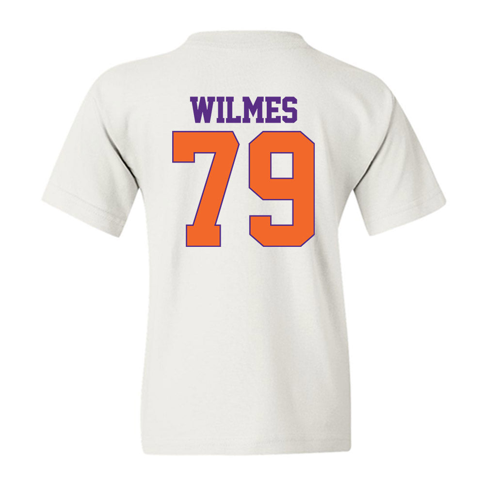 Clemson - NCAA Football : Braden Wilmes - Classic Shersey Youth T-Shirt-1