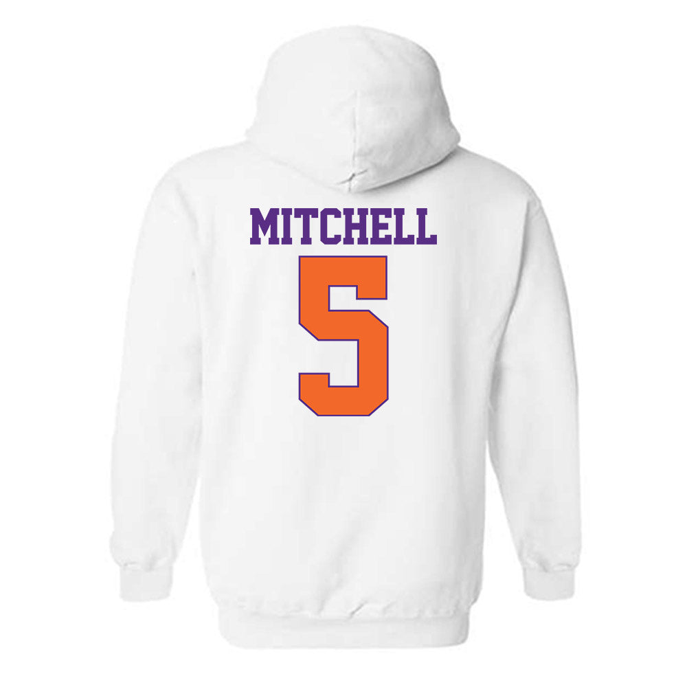 Clemson - NCAA Women's Volleyball : Talea Mitchell - Classic Shersey Hooded Sweatshirt-1