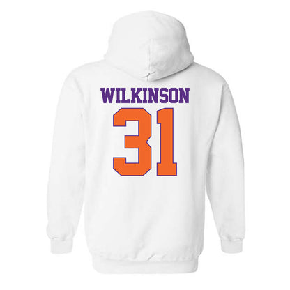 Clemson - NCAA Football : Joe Wilkinson - Classic Shersey Hooded Sweatshirt-1