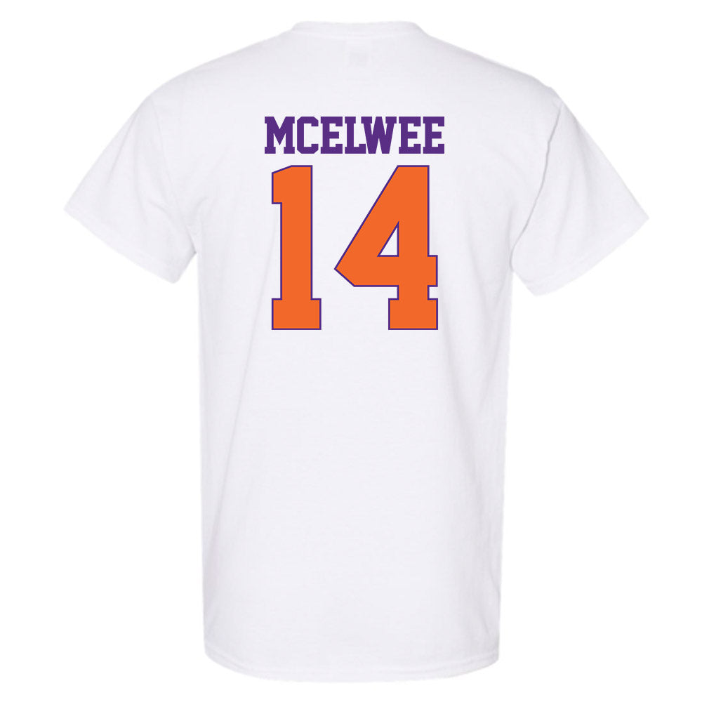 Clemson - NCAA Women's Lacrosse : Caitlin McElwee - Classic Shersey T-Shirt-1