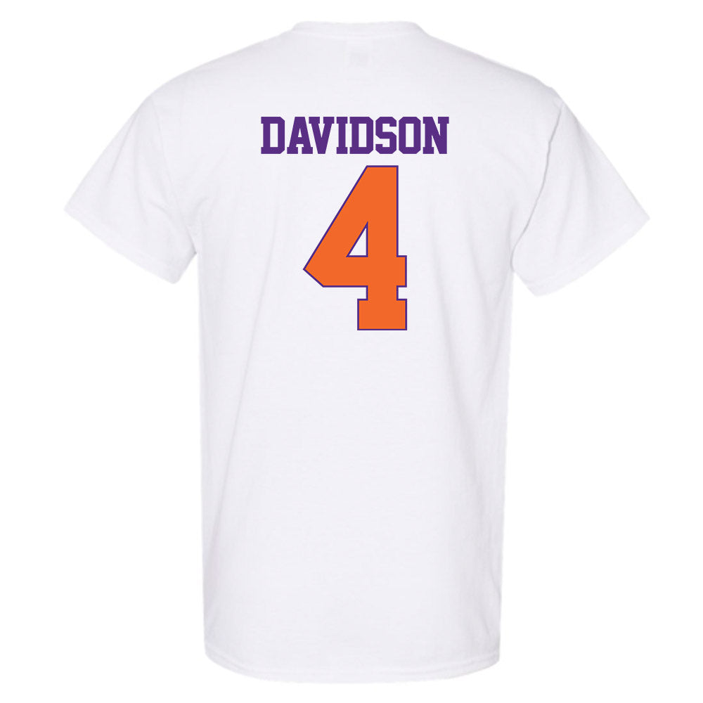 Clemson - NCAA Men's Basketball : Blake Davidson - Classic Shersey T-Shirt-1