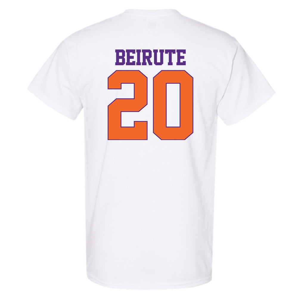 Clemson - NCAA Men's Soccer : Andres Beirute - Classic Shersey T-Shirt-1