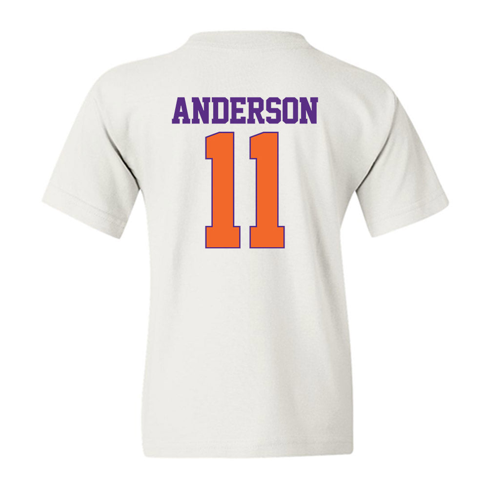 Clemson - NCAA Football : Polo Anderson - Classic Shersey Youth T-Shirt-1