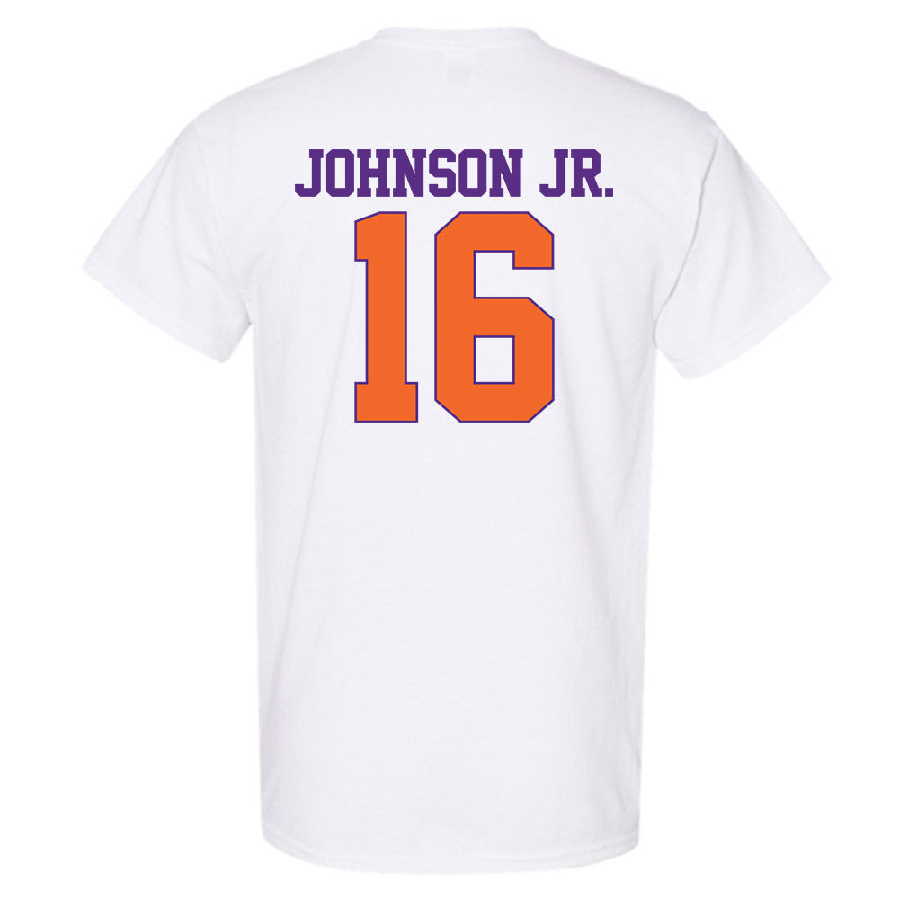 Clemson - NCAA Football : Chris Johnson Jr. - Classic Shersey T-Shirt-1