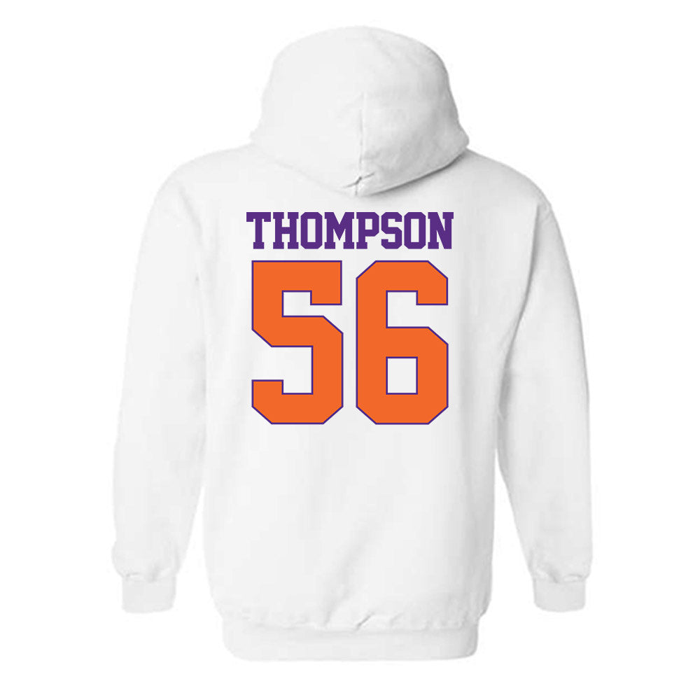 Clemson - NCAA Football : Champ Thompson - Classic Shersey Hooded Sweatshirt