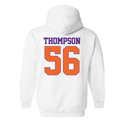 Clemson - NCAA Football : Champ Thompson - Classic Shersey Hooded Sweatshirt