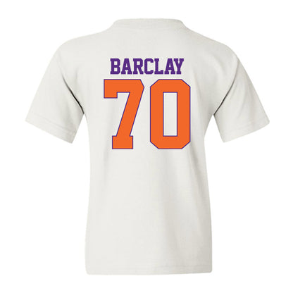 Clemson - NCAA Football : Chancellor Barclay - Classic Shersey Youth T-Shirt-1
