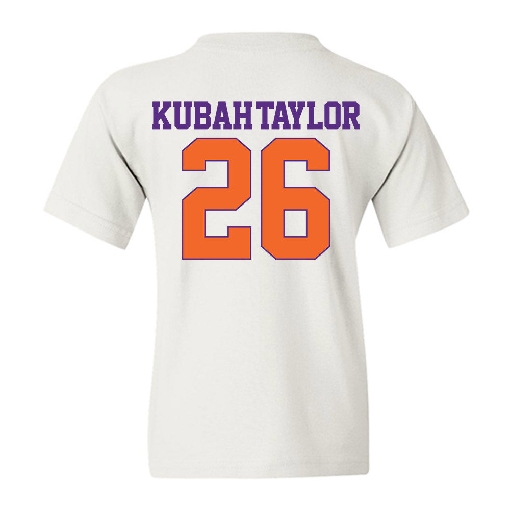 Clemson - NCAA Football : C.J. Kubah-Taylor - Classic Shersey Youth T-Shirt-1