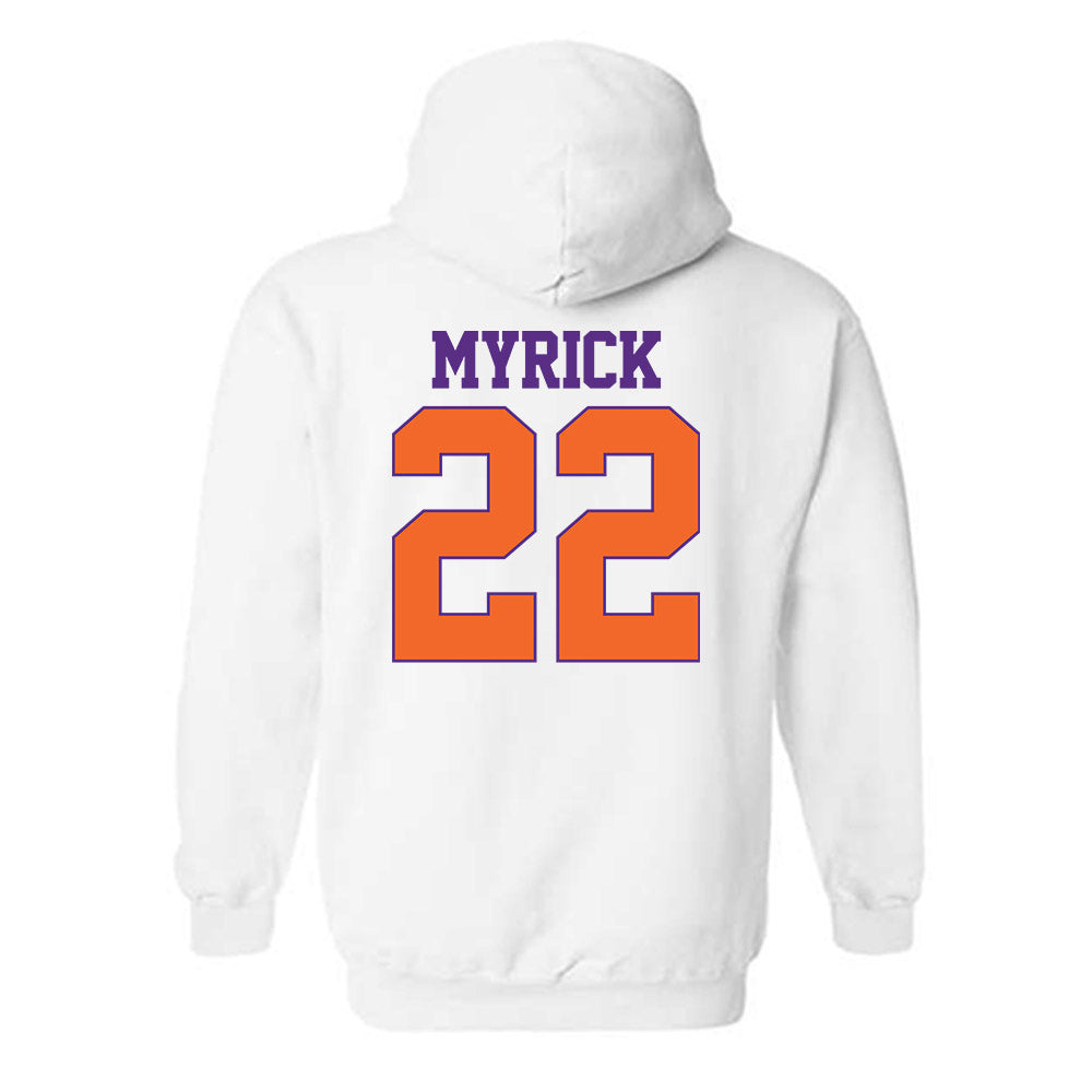 Clemson - NCAA Football : Corey Myrick - Classic Shersey Hooded Sweatshirt-1